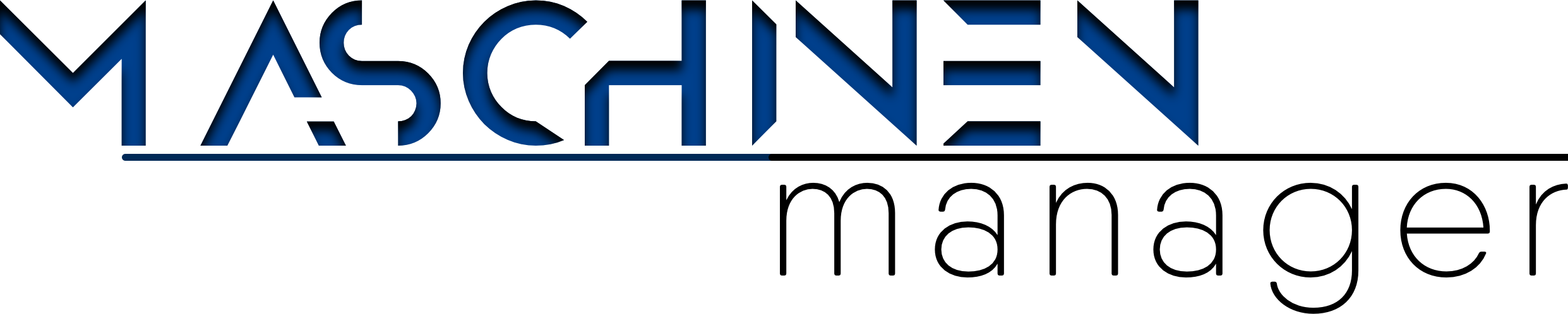 Logo Maschinen-manager-black